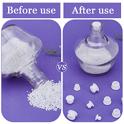 32 bouchon d'étanchéité en silicone pour bouteille de 4 styles&nbsp;AJEW-GF0008-10D-02