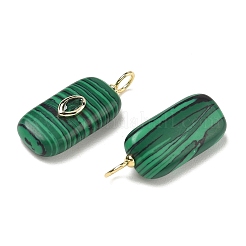 Ciondoli malachite sintetici&nbsp;KK-B157-43G-01