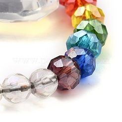 Chakra runde Kugel Kristall Suncatcher Wünschelrute Pendel Anhänger&nbsp;PALLOY-JF00461-02