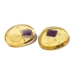 Transparente Harzcabochons&nbsp;RESI-XCP0002-09A