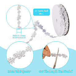 Garniture en dentelle de polyester&nbsp;OCOR-TAC0016-18A