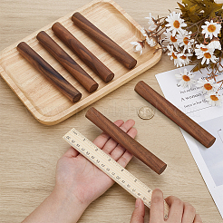Rundstab aus schwarzem Walnussholz&nbsp;WOOD-WH0131-39