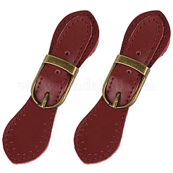 Boucle à bascule en cuir&nbsp;AJEW-CL0003-73A