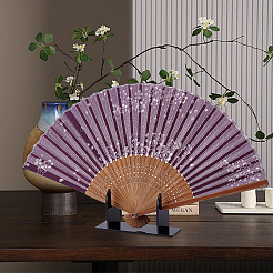 Acryl-Ausstellungsständer für chinesische Fächer&nbsp;ODIS-WH0007-76B