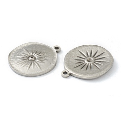 Pendentifs en acier inoxydable 304 anti-ternissement&nbsp;STAS-G244-20P