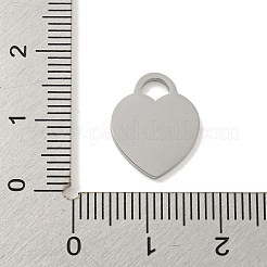 Anlaufgeschützte Anhänger aus 304er Edelstahl&nbsp;FIND-M017-01P-J