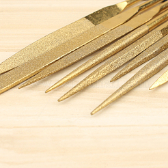 10 x Karbonstahl-Diamantfeilensatz&nbsp;WOCR-PW0001-319A