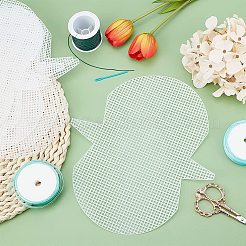 Harz-Mesh-Canvas-Taschenblätter&nbsp;DIY-WH0260-13