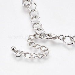 Collane del pendente della lega&nbsp;NJEW-WH0002-04P