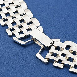 Klobige Chokerhalsketten aus Eisen&nbsp;NJEW-K261-11P