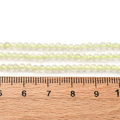 Stränge aus natürlichen Zitronenquarzperlen (erhitzt)&nbsp;G-B142-A03-3mm