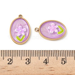 304 Edelstahl-Emaille-Anhänger&nbsp;STAS-U057-09G