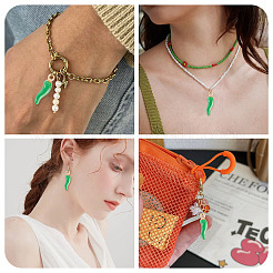 Pendentifs d'émail en alliage&nbsp;ENAM-SW0002-01