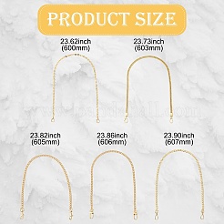 5 stücke 5 stile eisen geldbörse ketten&nbsp;FIND-CJ0003-99