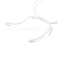 Ensembles de bracelets réglables en fil de nylon pour la fête des mères pour maman et fille&nbsp;BJEW-JB06528-01
