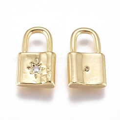 Ottone micro spianare pendenti zirconi&nbsp;ZIRC-G168-37G