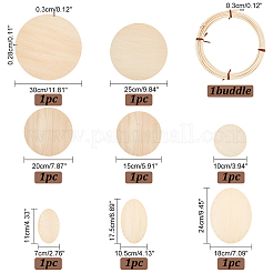 1 Set Strick- und Häkelhosen-Set aus Holz&nbsp;WOOD-PH0002-57