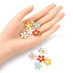 10 pz 5 colori ciondoli in lega di smalto&nbsp;ENAM-YW0002-96