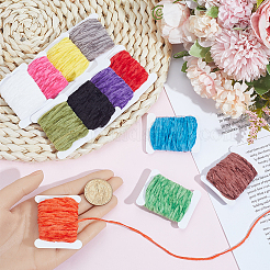 12 Stück 12 Farben Polyester-Chenille-Garnrolle&nbsp;OCOR-SP0001-36