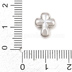 Breloques en laiton zircon cubique transparent&nbsp;CU-CBAF1EE-02P