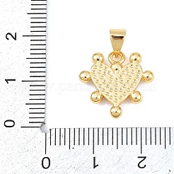 Messing Emaille-Anhänger&nbsp;KK-B168-01G-04
