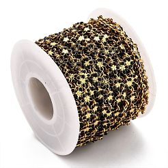 Catena a maglie smaltate in ottone dorato&nbsp;CHC-H103-08J-G