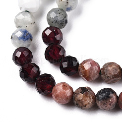 Naturali e sintetici misti perline pietra preziosa fili&nbsp;G-D080-A01-01-26
