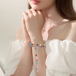 DIY-Sets zur Schmuckherstellung mit Rosenkranzperlen&nbsp;DIY-SC0031-64