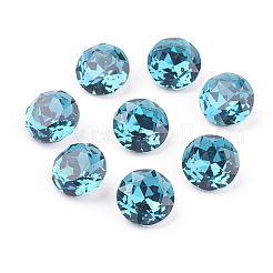 Spitze Rückseite u. Rückseite überzogene k9 Glasrhinestone Cabochons&nbsp;RGLA-J012-10mm-379