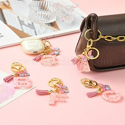 Porte-clés en résine époxy&nbsp;KEYC-FS00023-27X