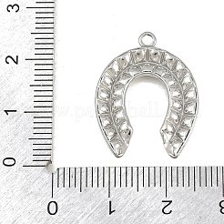 Acciaio inossidabile 304 con pendenti in strass di cristallo&nbsp;SA-CBABA5E-21P