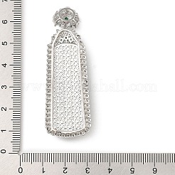 Gefärbte natürliche grüne Chalcedon-Anhänger&nbsp;G-S001-05P