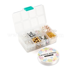 Kits de fabrication de boucles d'oreilles sur le thème de Pâques&nbsp;DIY-LS0003-84