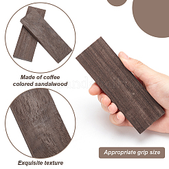Matériau en feuille de bois de santal&nbsp;DIY-WH0568-95