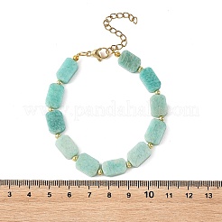 Natürliche Amazonit-Perlenarmbänder für Frauen&nbsp;BJEW-JB14156-01