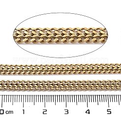 Cadena de trigo de acero inoxidable 304 con recubrimiento al vacío de PVD&nbsp;CHS-H026-04G