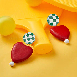 40pcs 4 Farben Plastikcabochons&nbsp;KY-DC0001-11