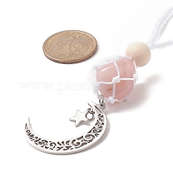 Decorazioni pendenti in acciaio inox luna 201&nbsp;HJEW-JM00958