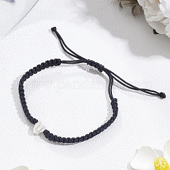 1 bracelet tressé en nylon réglable pour femmes et hommes&nbsp;BJEW-LP0001-34U-P