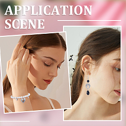 40 pièces 4 styles pendentifs en alliage de style tibétain&nbsp;TIBE-SC0001-93