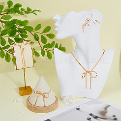 Kit de bijoux en alliage avec chaîne à chevrons et nœud papillon pour femme&nbsp;DIY-FH0006-56G