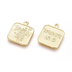 Messing Anhänger & Charms&nbsp;KK-G389-15G