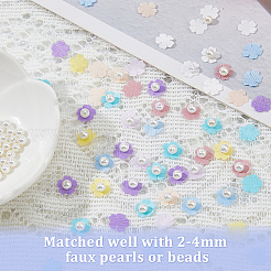 16 Beutel 8 Farben Polyester Ornament Zubehör&nbsp;DIY-FH0006-79