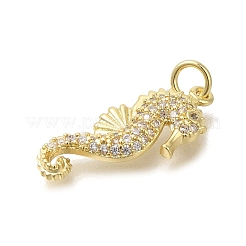 Ottone micro spianare pendenti zirconi&nbsp;KK-R002-18G