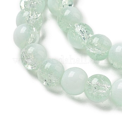 Chapelets de perles en verre craquelé&nbsp;GLAA-U001-8mm-01