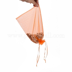 Sacchetti regalo in organza con coulisse&nbsp;OP-R016-20x30cm-M