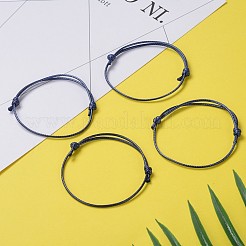 Création de bracelets en corde de polyester ciré coréen&nbsp;X-AJEW-JB00011-14