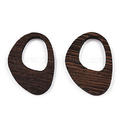 Anhänger aus natürlichem Wengeholz&nbsp;WOOD-T023-55A-01