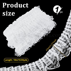 1 cinta de encaje de flores de organza&nbsp;OCOR-NB0002-85A