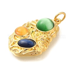 Pendentifs en laiton&nbsp;KK-U040-01G-01